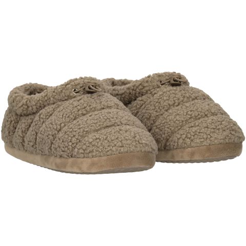 Welkoop Teddy - Pantoffels - Taupe