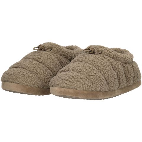 Welkoop Teddy - Pantoffels - Taupe