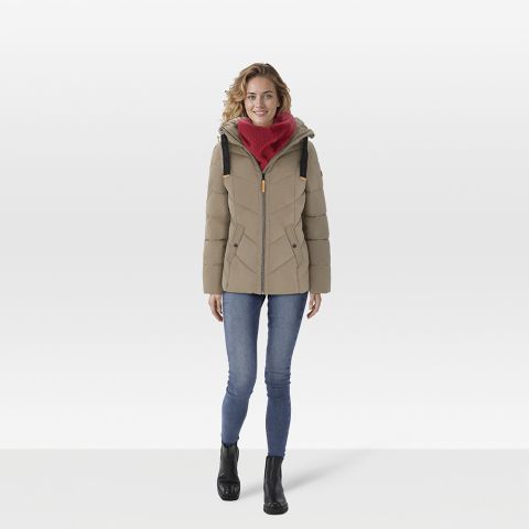 Veleste Furry - Sjaal - Rood