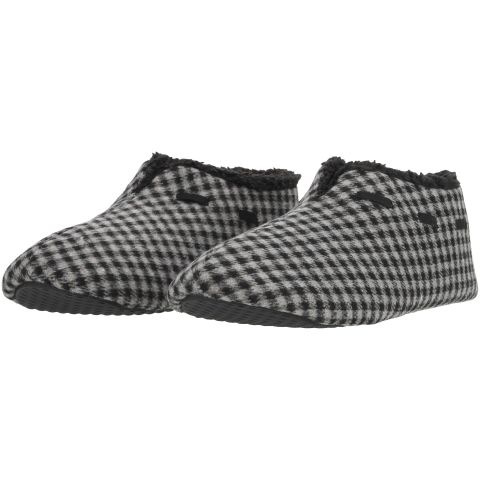 Welkoop - Spaanse pantoffels - Zwart grijs