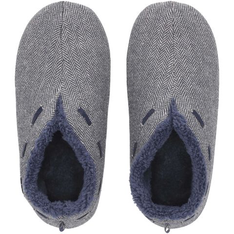 Welkoop - Spaanse pantoffels - Grijs blauw