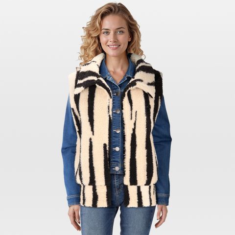 Veleste Jacky - Gilet - Zwart