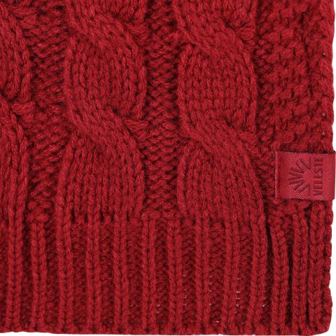 Veleste Kabel - Sjaal - Rood