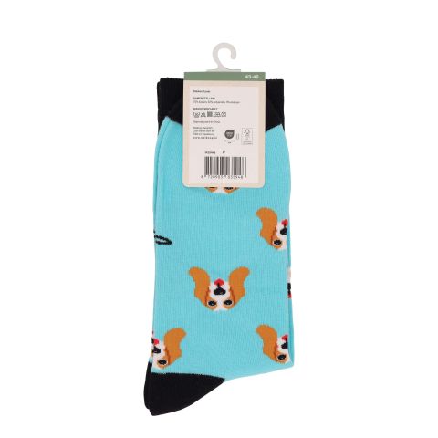 Welkoop Fun Hond - Sokken - Blauw