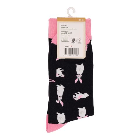 Welkoop Fun Konijn - Sokken - Roze