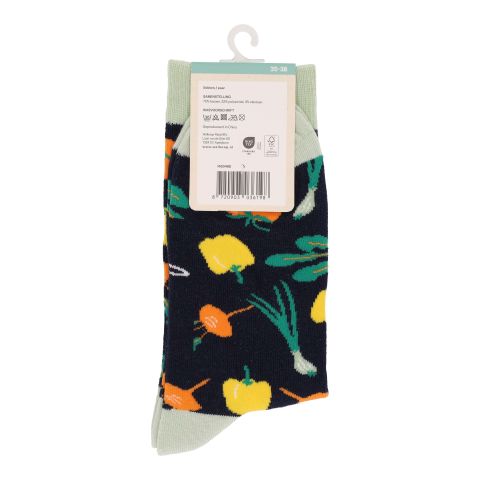 Welkoop Fun Groenten - Sokken - Blauw