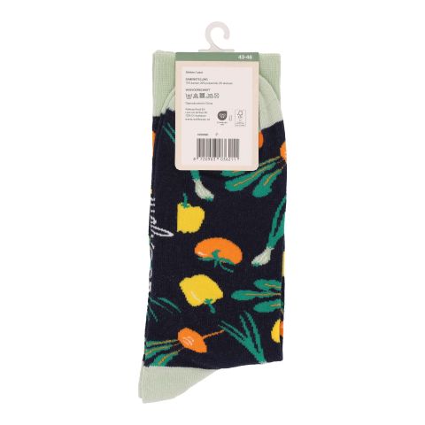 Welkoop Fun Groenten - Sokken - Blauw