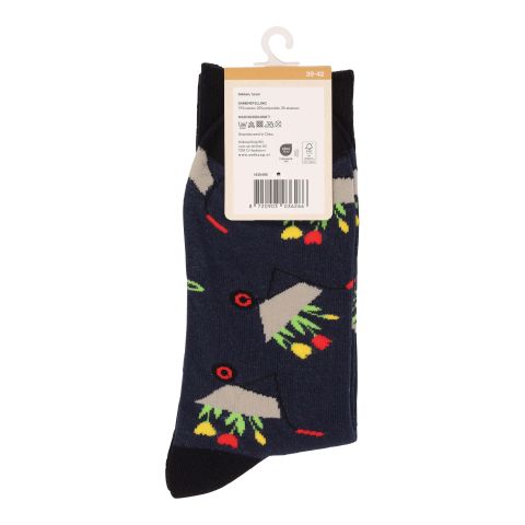 Welkoop Fun Tulp - Sokken - Blauw