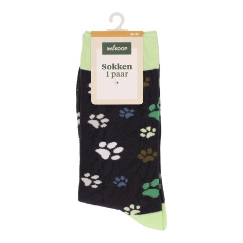 Welkoop Fun Poot - Sokken - Groen
