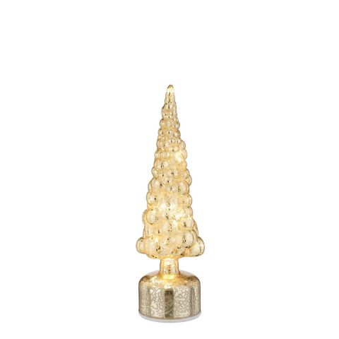 Mica Decorations Kerstboompje - Kerstdecoratie - Champagne
