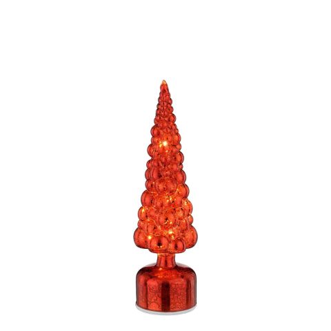 Mica Decorations Kerstboompje - Kerstdecoratie - Rood