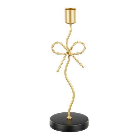 Mica Decorations Strikje - Kandelaar - Goud