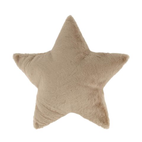 DNC Ster Kussen - Kerstdecoratie - Beige
