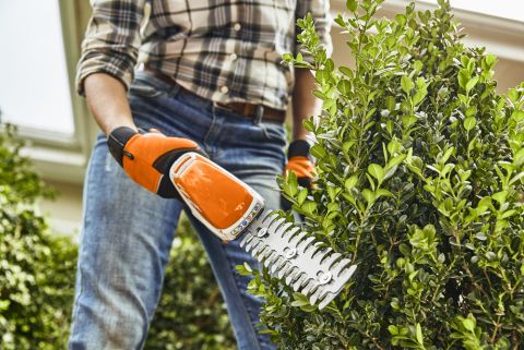 STIHL HSA 26 - Accu gras- en buxusschaar set - 20 cm