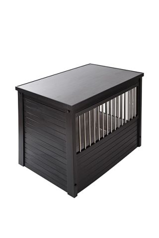 New Age Pet® InnPlace Crate - Hondenbench meubel - Espresso Zwart