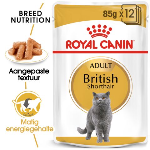 Royal Canin British Shorthair Adult Pouch - Kattenvoer - 0,012 kg