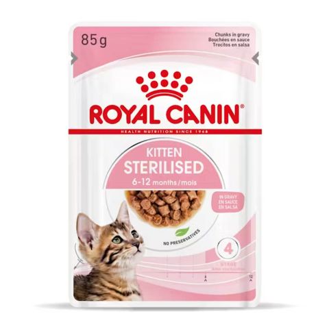 Royal Canin Sterilised Gravy - Kattenvoer - 