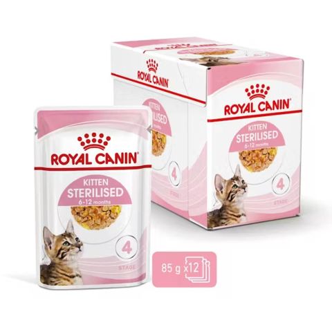 Royal Canin Sterilised Jelly - Kattenvoer - 