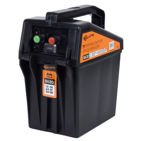 Gallagher BA30 met gratis 55Ah batterij - Schrikdraadapparaten - 9v - 9600 - 0.25