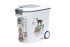 Curver Kat - Voercontainer - 28x50x43 cm - Wit - 35 L