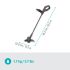Gardena EasyTrim 25 18V set - Accu grastrimmer (incl. accu) - 25 cm