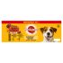Pedigree Adult Mix selectie in gelei - Hondenvoer - Multipack 40 x 100 gram - Rund - Kip - 4 kg