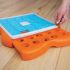 Nina Ottosson Challenge Slider - Puzzel - Hondenspeelgoed - Blauw/Oranje - 37,9x37,9x5,9 cm
