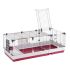 Ferplast Krolik 140   - Konijnenkooi - 142x60x50 cm - Donker rood
