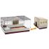 Ferplast Krolik 140 plus - Konijnenkooi - 142x60x50 cm - Donker rood