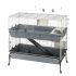 Ferplast Rabbit 120 Dubbel - Konijnenkooi - 118x58x117 cm - Grijs - 18,9 kg