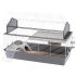 Ferplast Barn 120 - Konijnenkooi - 119x77x58 cm - Wit/Grijs - 10,4 kg
