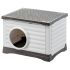 Ferplast Petvilla 60 - Hondenhok - Wit/Grijs