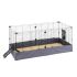 Ferplast Hub 02 - Caviakooi - 140x71x59,5 cm - Grijs - 5,38 kg