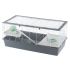 Ferplast Criceti 120 - Hamsterkooi - 119x58x53,5 cm - Wit/Grijs/Groen