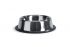 Beeztees Steeldish - Voerbak - 18 cm - Zilver Zwart