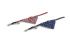 BEEZTEES met Bel en Doek - Kattenhalsbandje - Rood - Leer - 10 mm