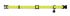 Beeztees Reflecterend met Bel - Kattenhalsband - Geel - Nylon - 10 mm