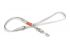 Beeztees Uni - Dressuurlijn - Trainingslijn Hond - Lichtgrijs - Nylon - 200 CM X 20 MM