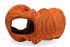 Designed by Lotte Rib - Kattentunnel - Terracotta - 75x25x25 cm