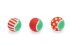 Beeztees Tennisballen - Kerst Hondenspeelgoed - 