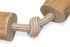 Beeztees Patries - Flostouw - Koffiehout - Hondenspeelgoed - Hout|Wit - Medium