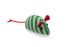 Beeztees Kerstmuizen - Kattenspeeltje - Rood/Groen - 10x4x4 cm - 4 stuks