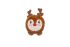 Beeztees Kerstfiguren - Knuffel - Hondenspeelgoed - Multi - 9x7x5 cm - 1 stuk