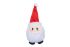 Beeztees Kerstfiguren - Knuffel - Hondenspeelgoed - Multi - 9x7x5 cm - 1 stuk
