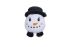 Beeztees Kerstfiguren - Knuffel - Hondenspeelgoed - Multi - 9x7x5 cm - 1 stuk