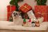 Beeztees Kerstfiguren - Knuffel - Hondenspeelgoed - Multi - 9x7x5 cm - 1 stuk