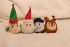 Beeztees Kerstfiguren - Knuffel - Hondenspeelgoed - Multi - 9x7x5 cm - 1 stuk