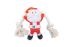 Beeztees Kerstman met Touw - Knuffel - Hondenspeelgoed - Rood/Wit - 20x18x9 cm