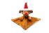 Beeztees Doek Rendier - Knuffel - Hondenspeelgoed - Bruin - 21x15 cm