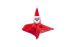 Beeztees Doek Kerstman - Knuffel - Hondenspeelgoed - Rood - 21x15 cm
